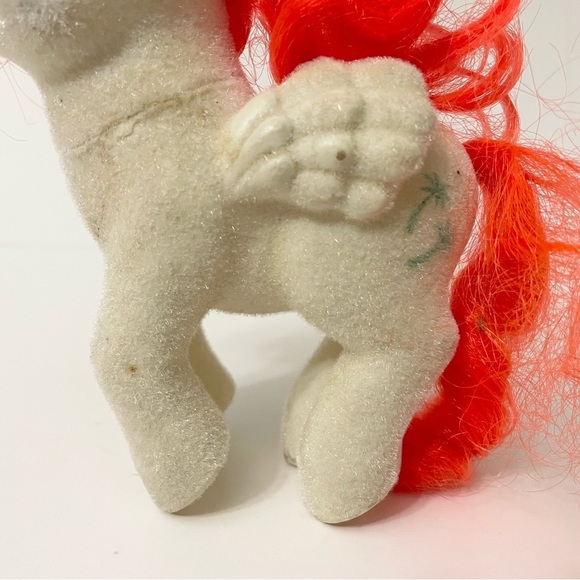 Vintage 1985 My Little Pony MLP G1 Paradise So Soft Flocked Paradise Palm Trees - Picture 3 of 16